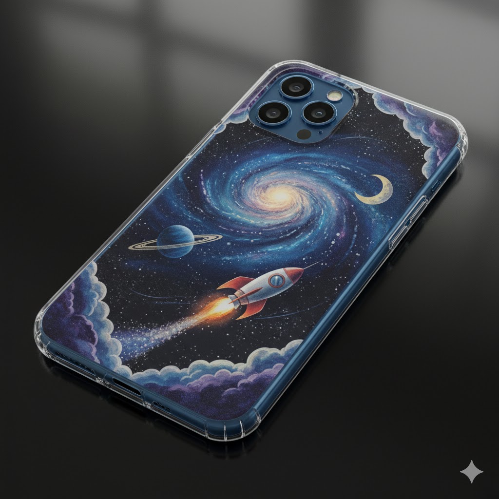 Forro Acrilico Space Iphone 13 Pro Max